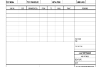 Duct Pressure Testing Forms - Fill Online, Printable with regard to Hydrostatic Pressure Test Report Template