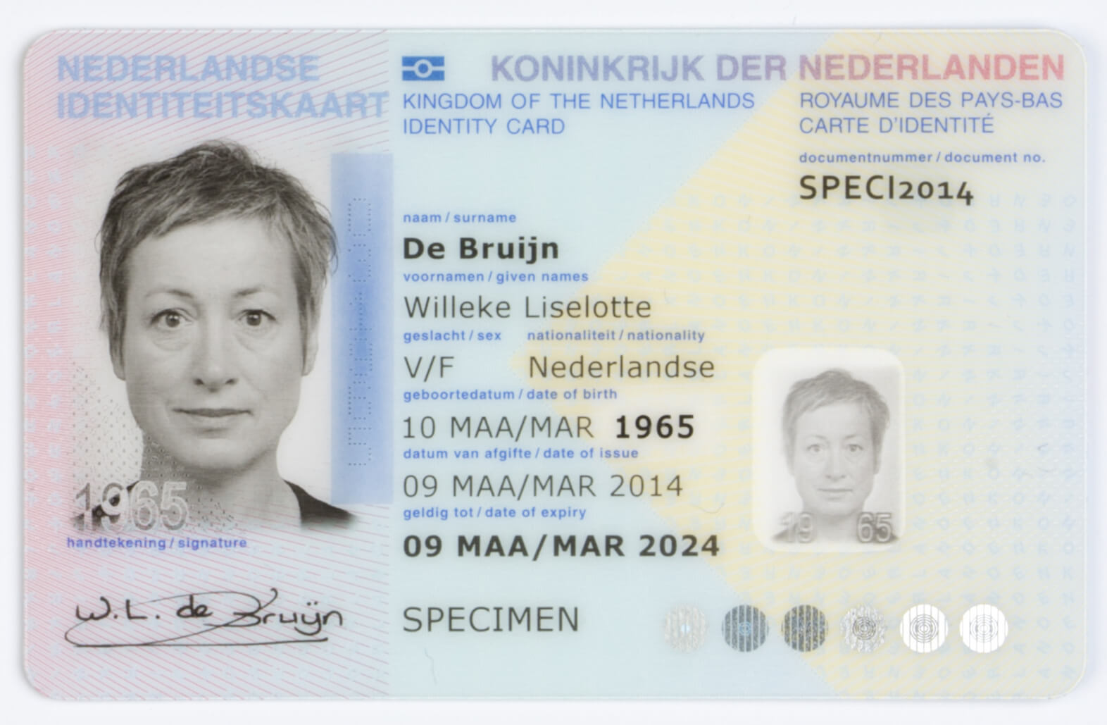 Dutch Identity Card – Wikipedia Throughout Georgia Id Card Template