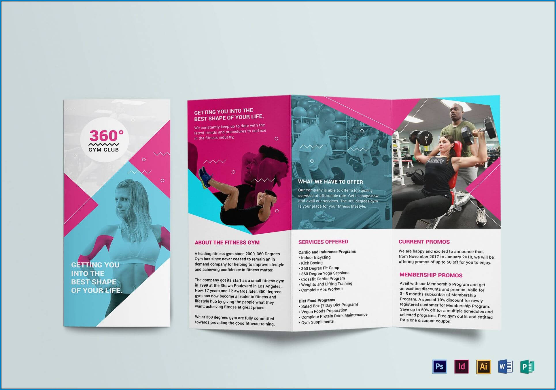 √ Free Printable Tri Fold Brochure Template | Templateral With Regard To Membership Brochure Template