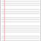 ❤️20+ Free Printable Blank Lined Paper Template In Pdf❤️ In Microsoft Word Lined Paper Template
