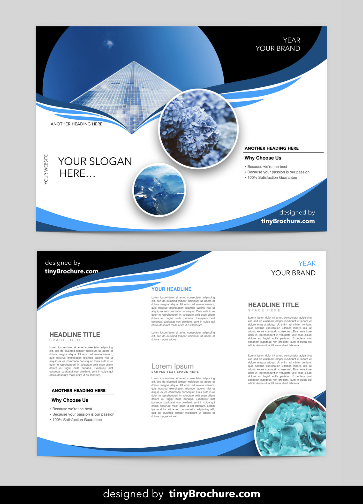 Editable Brochure Template Word Free Download | Word For Booklet Template Microsoft Word 2007