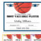 Editable Pdf Sports Team Basketball Certificate Award With Gymnastics Certificate Template