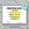 Editable Tennis Certificate Template – Printable Certificate With Regard To This Entitles The Bearer To Template Certificate