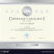 Elegant Certificate Template For Excellence With Commemorative Certificate Template