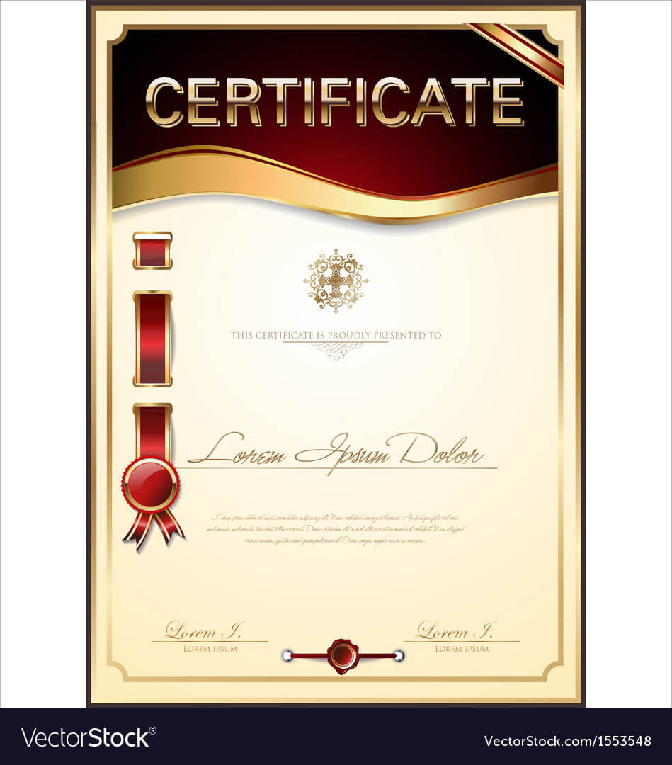 Elegant Certificate Template Pertaining To Elegant Certificate Templates Free