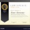 Elegant Diploma Award Certificate Template Design with Award Certificate Design Template