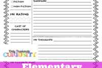 Elementary Book Reports Made Easy | Book Report Templates regarding Book Report Template In Spanish