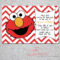 Elmo Birthday Card Printable | Elmo Birthday, Birthday Regarding Elmo Birthday Card Template