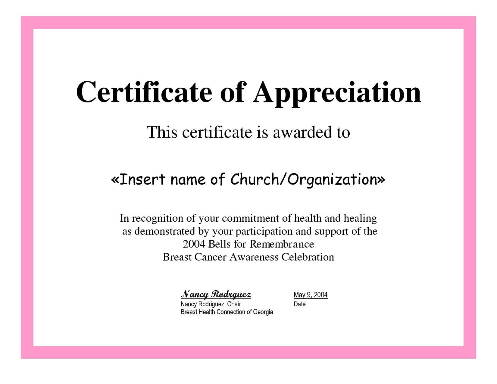 Employee Appreciation Certificate Template Free Recognition Throughout Fire Extinguisher Certificate Template
