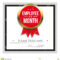 Employee Award Certificate Template Free Templates Design With Employee Of The Month Certificate Templates