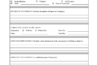 Employee Discipline Form Template | Employee Evaluation Form regarding Blank Evaluation Form Template