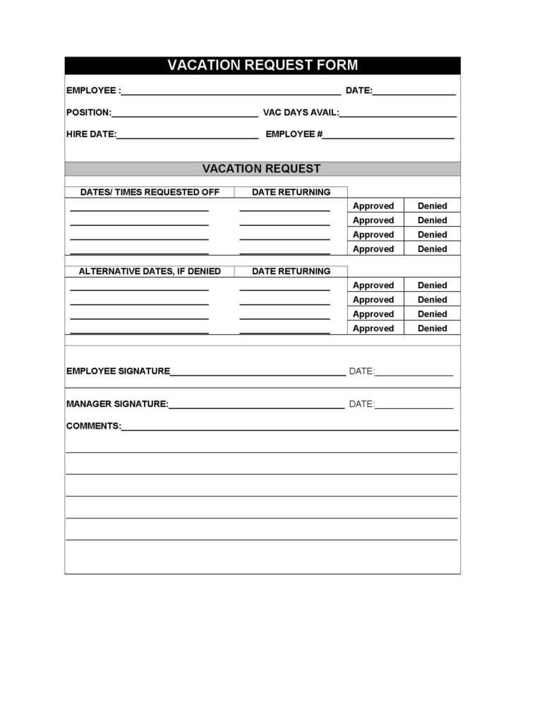 Employee Travel Request Form Template Sharepoint Templates Pertaining