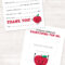 End Of Year Teacher Gift Card Holder Teacher Appreciation Intended For Thank You Card For Teacher Template