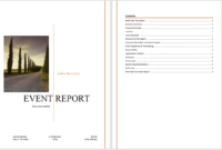 Event Report Template - Microsoft Word Templates inside Simple Report Template Word