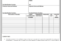 🥰free Printable Certificate Of Origin Form Template [Pdf with regard to Certificate Of Origin For A Vehicle Template