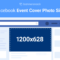 Facebook Event Photo Size (2019) + Free Templates & Guides For Photoshop Facebook Banner Template