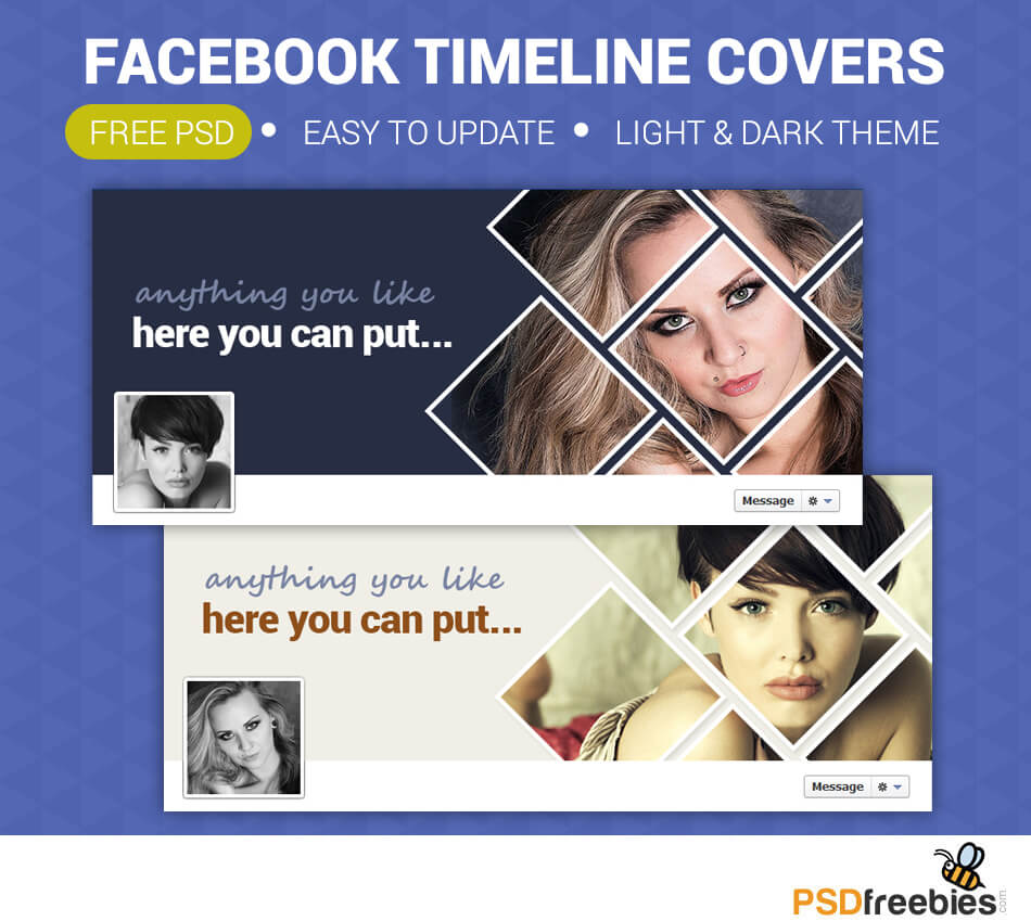 Facebook Timeline Covers Free Psd | Psdfreebies Pertaining To Facebook Banner Template Psd