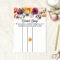 Fall Bridal Shower Bingo Cards, Bridal Shower Game Printable Inside Blank Bridal Shower Bingo Template