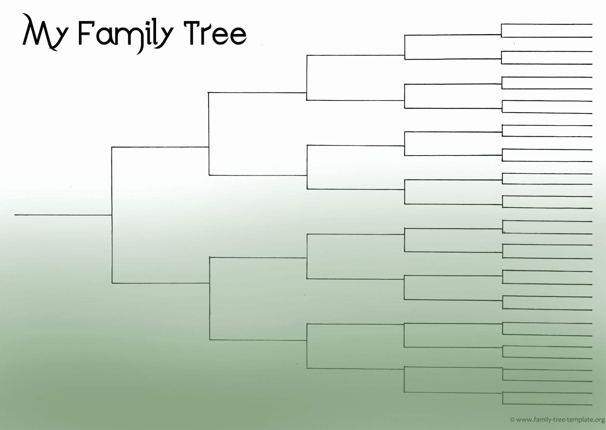 Family Tree Diagram Template Beautiful 10 Best Of Free In Blank Tree Diagram Template