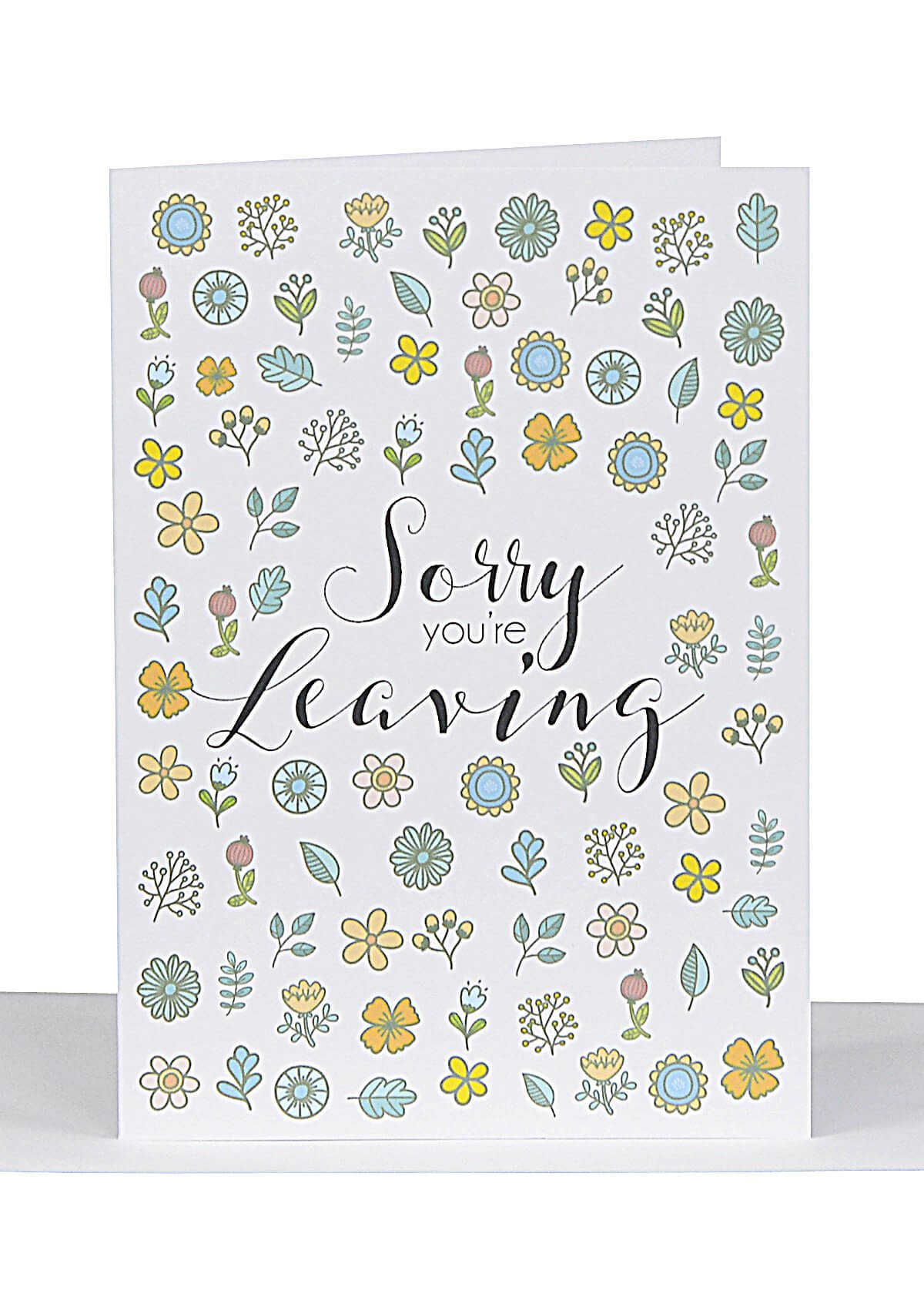 Farewell Greeting Cards – Zimer.bwong.co In Sorry You Re Leaving Card Template