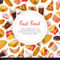 Fast Food Banner Template Restaurant Cafe Design Intended For Food Banner Template