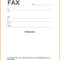 Fax Cover Sheet Template Word Spreadsheet Examples Printable Regarding Fax Template Word 2010