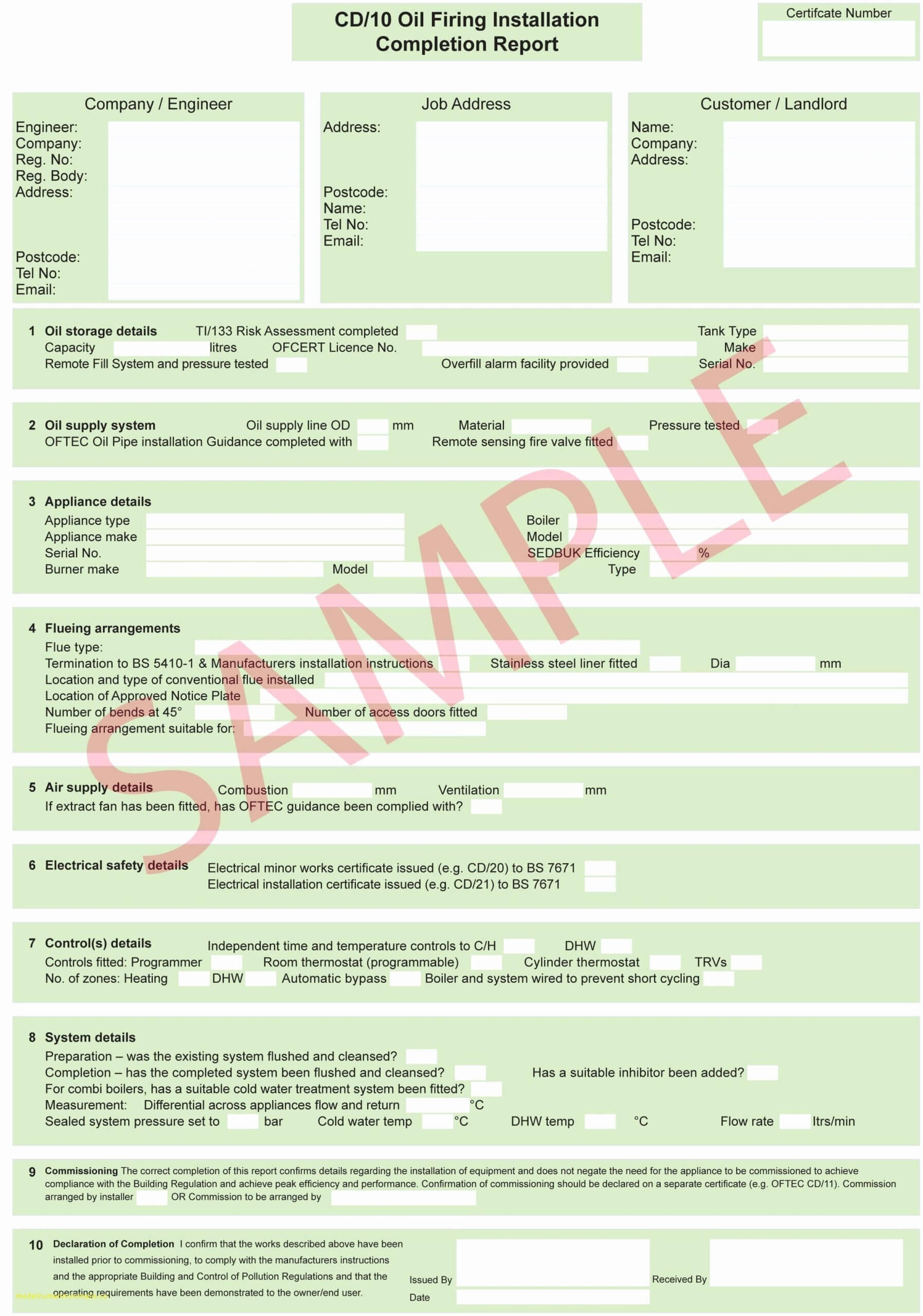 Fire Retardant Certificate Sample – Carlynstudio In Electrical Isolation Certificate Template
