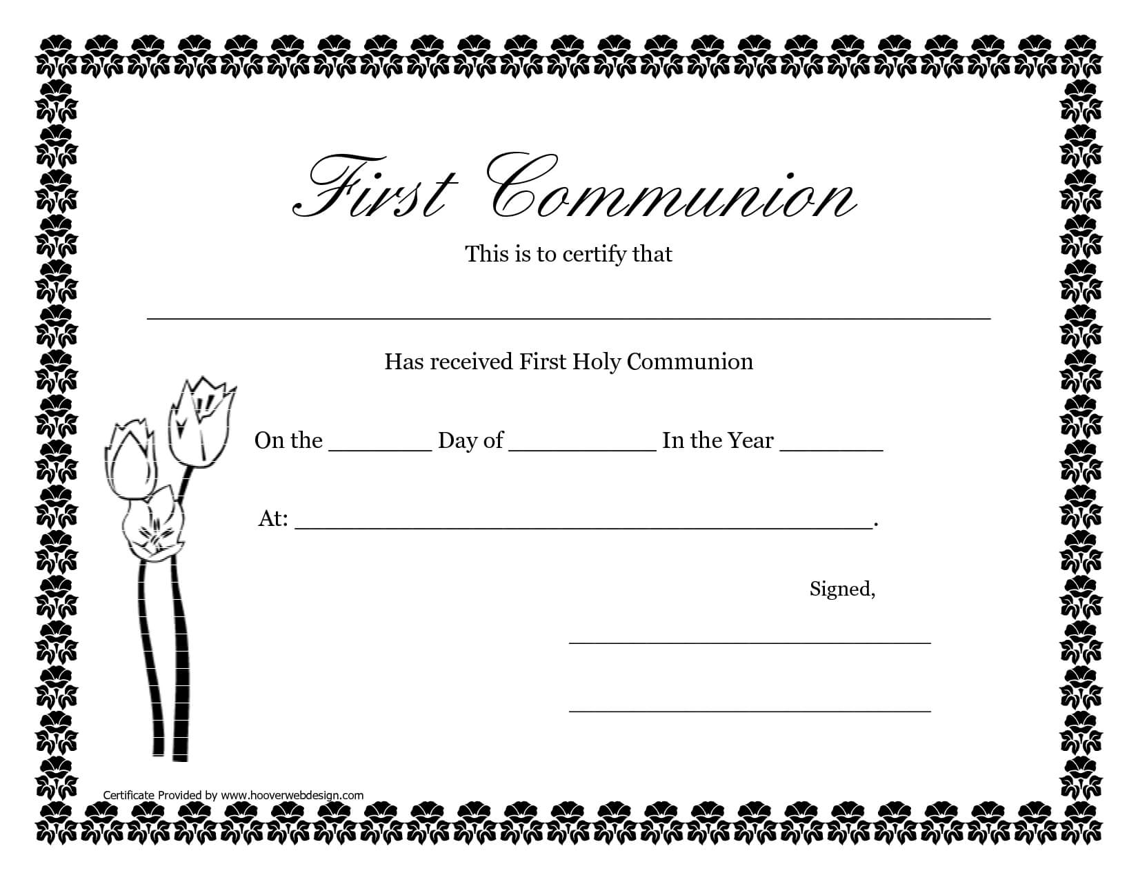 First Communion Banner Templates | Printable First Communion Intended For First Holy Communion Banner Templates
