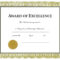 Five Top Risks Of Attending Soccer Award Certificate Within Word Certificate Of Achievement Template