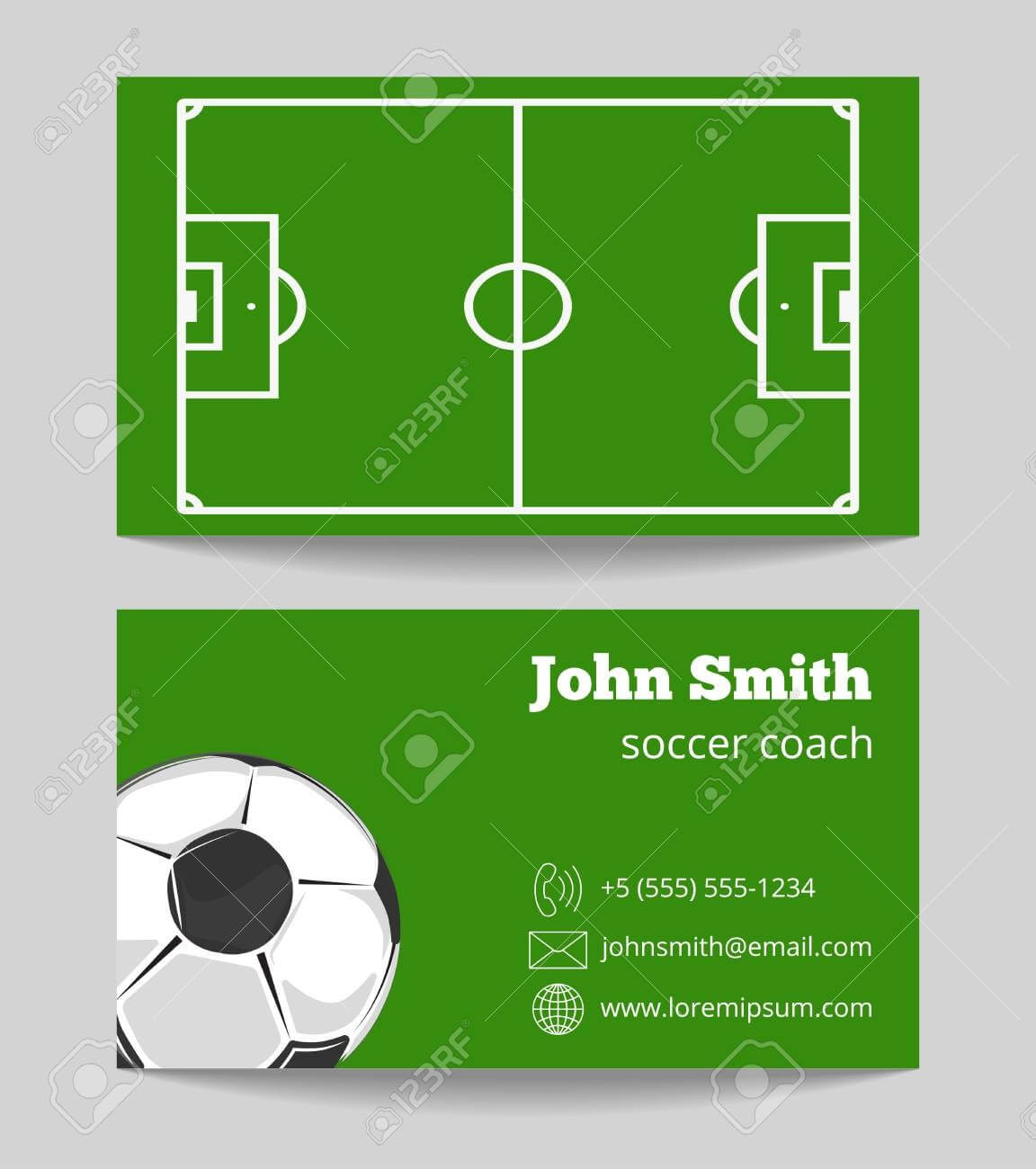 Football Card Template – Zimer.bwong.co In Soccer Trading Card Template