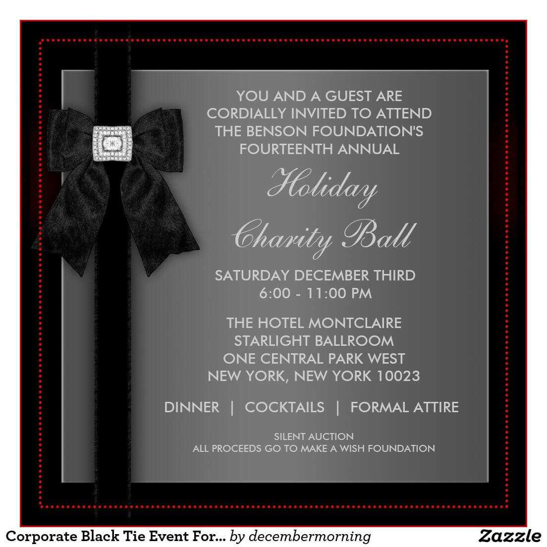 Formal Event Invitation Card Sample – Google Search | Event Intended For Event Invitation Card Template