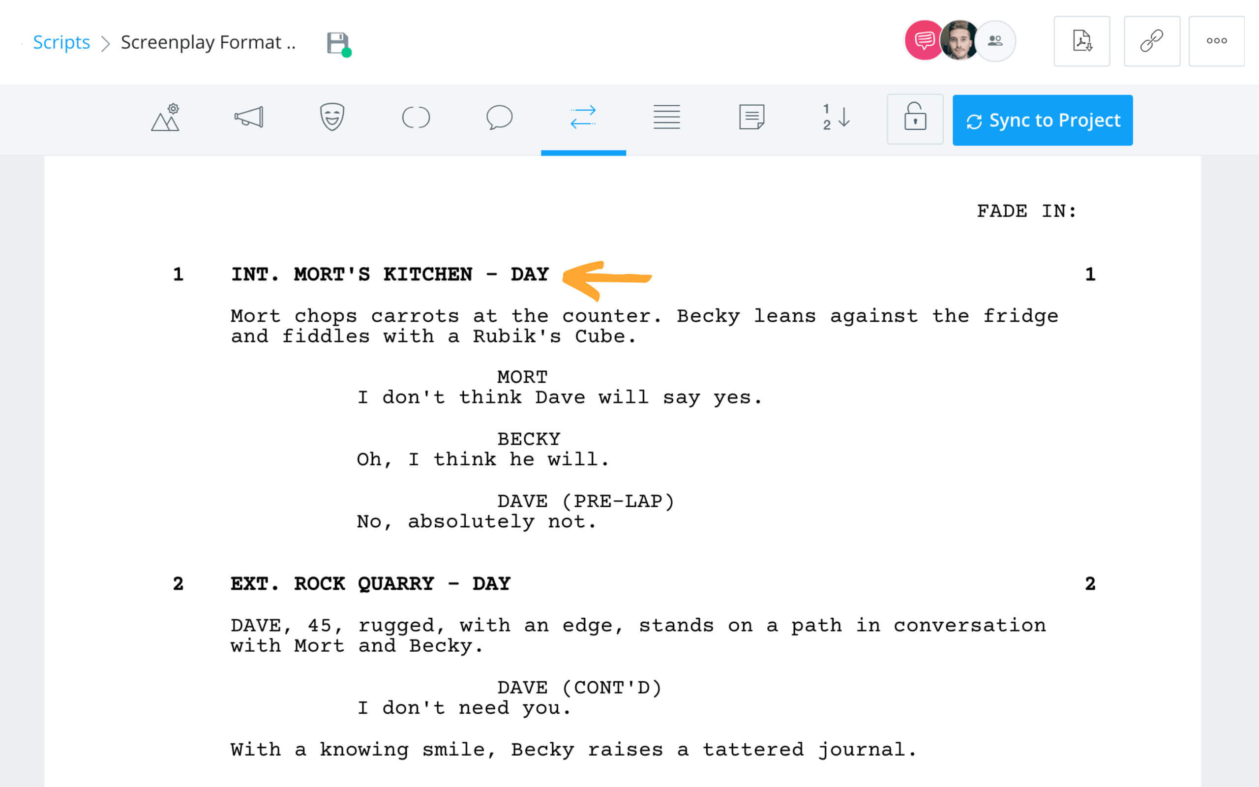 Formatting A Screenplay: How To Put Your Story Into Within Shooting Script Template Word