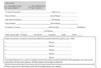 Free 10+ Printable Summer Camp Registration Forms | Pdf throughout Camp Registration Form Template Word