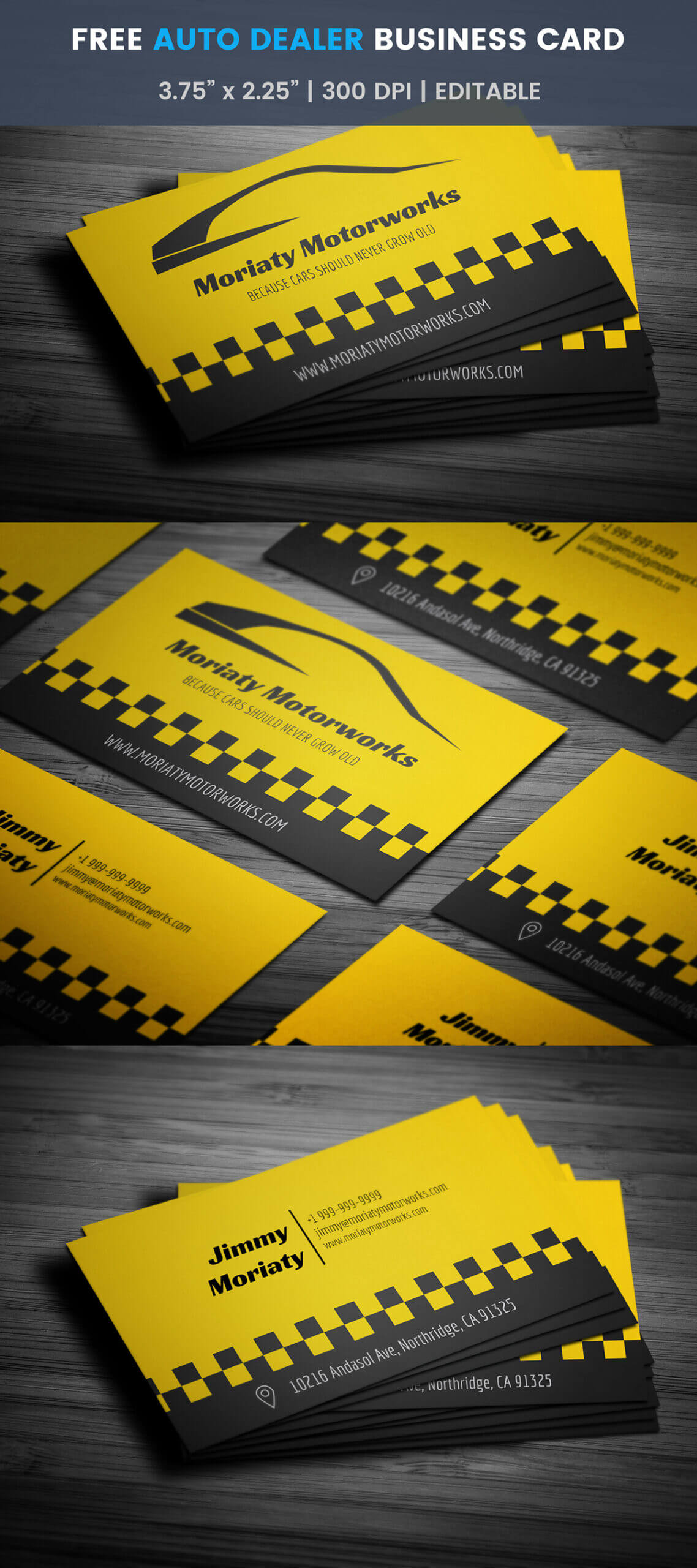 Free Automotive Business Card Template On Student Show Throughout Automotive Business Card Templates