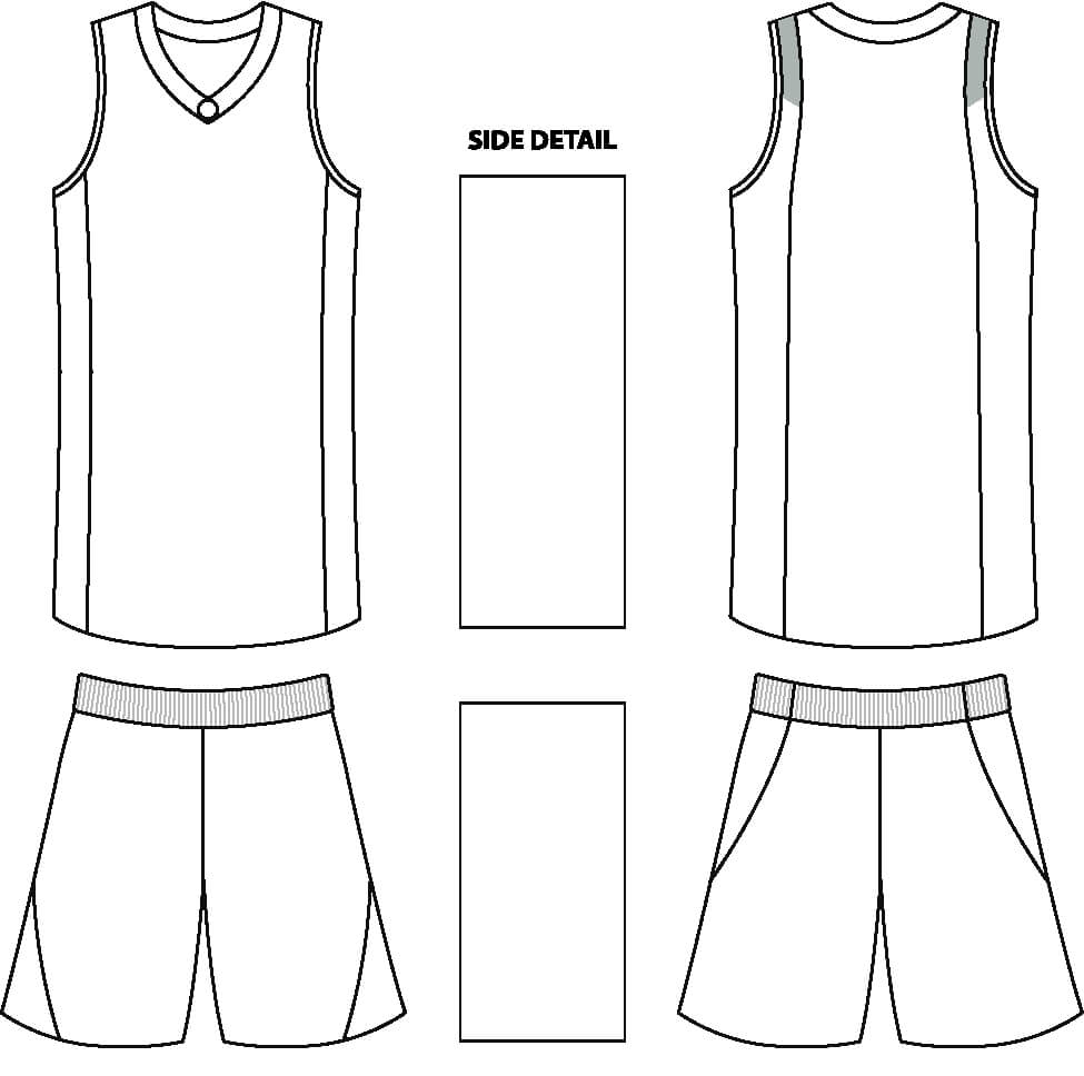 Free Basketball Jersey Template, Download Free Clip Art Throughout Blank Basketball Uniform Template