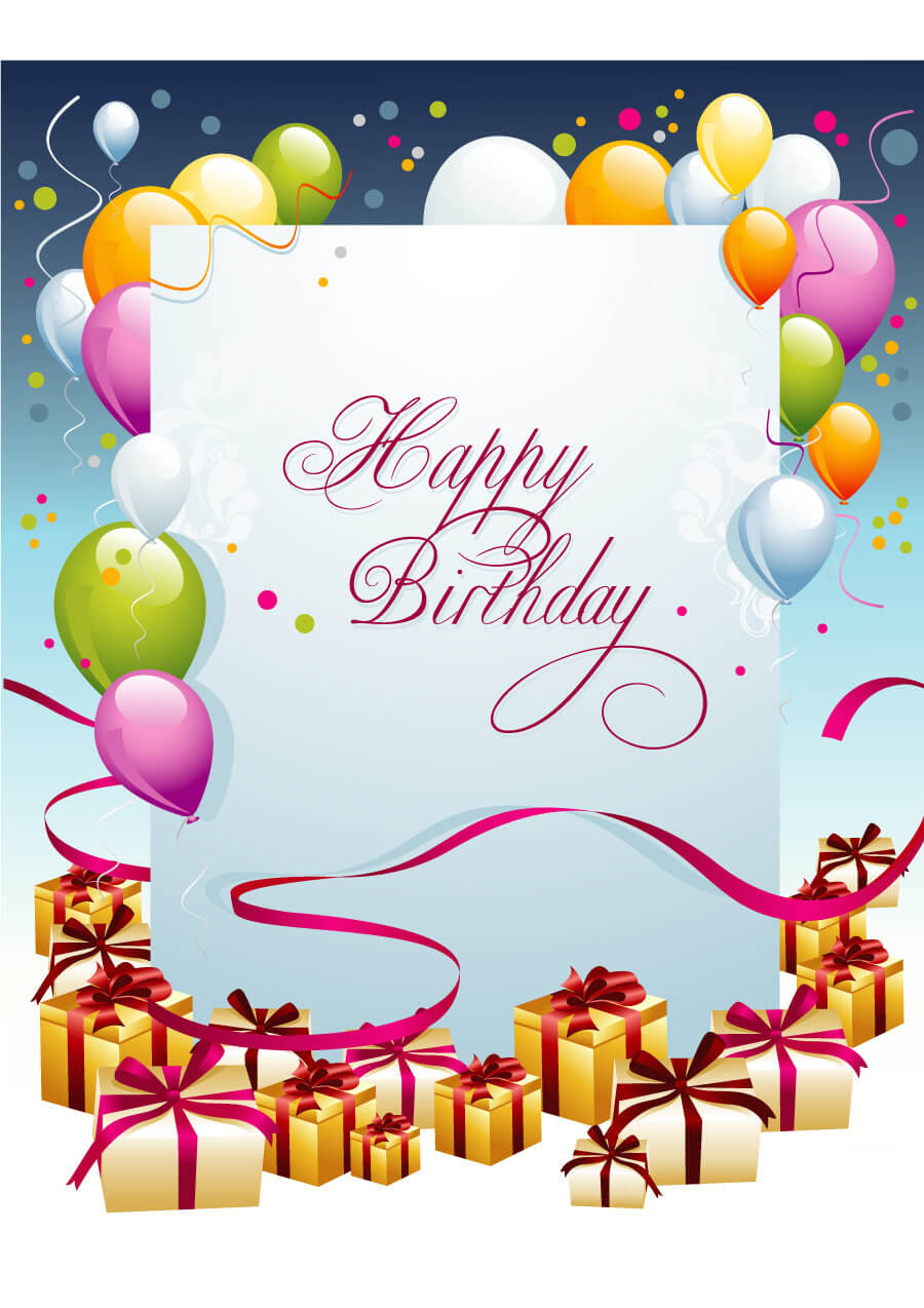Free Birthday Card Templates Word – Forza.mbiconsultingltd Regarding Microsoft Word Birthday Card Template