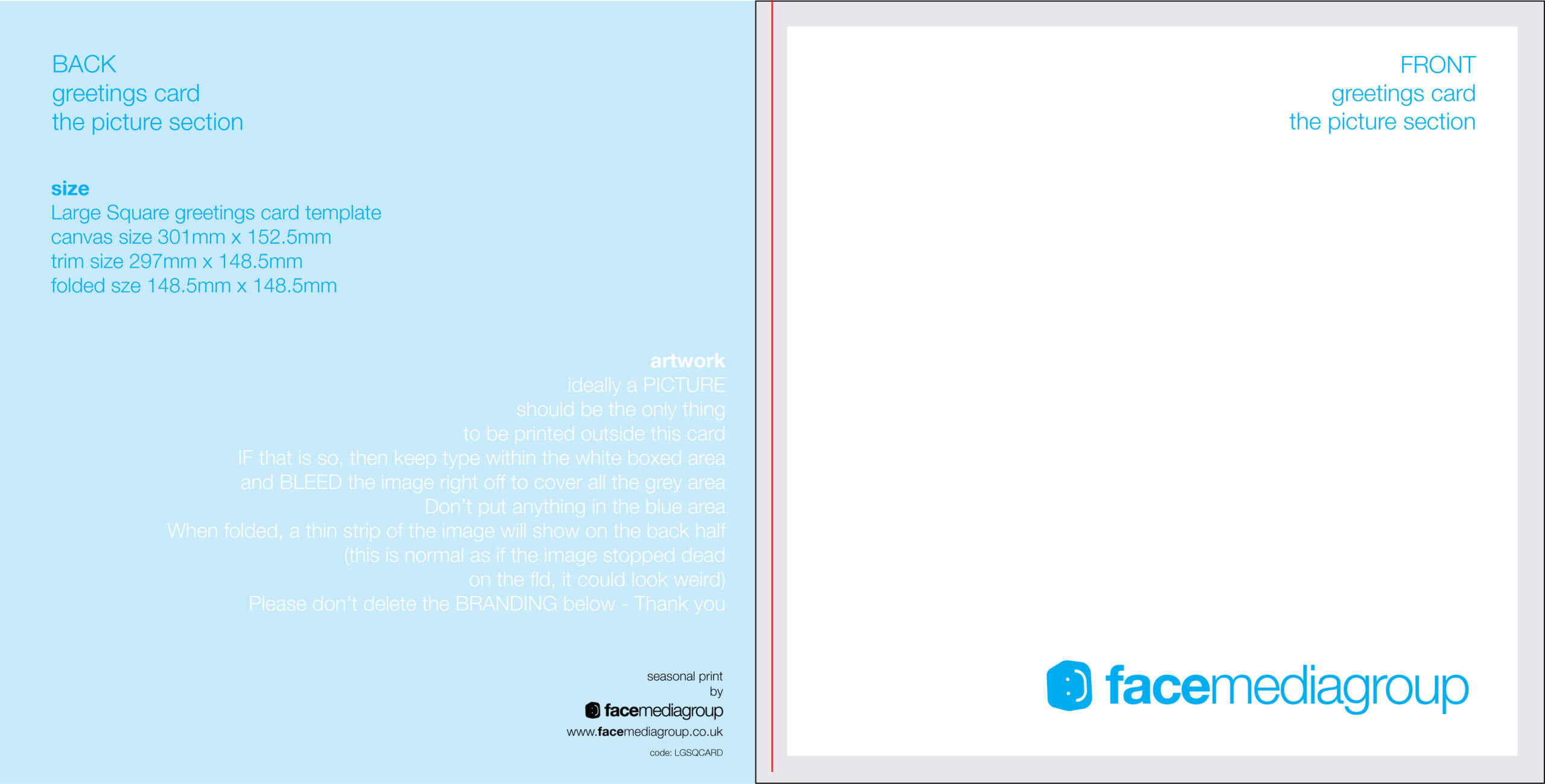 Free Blank Greetings Card Artwork Templates For Download With Small Greeting Card Template