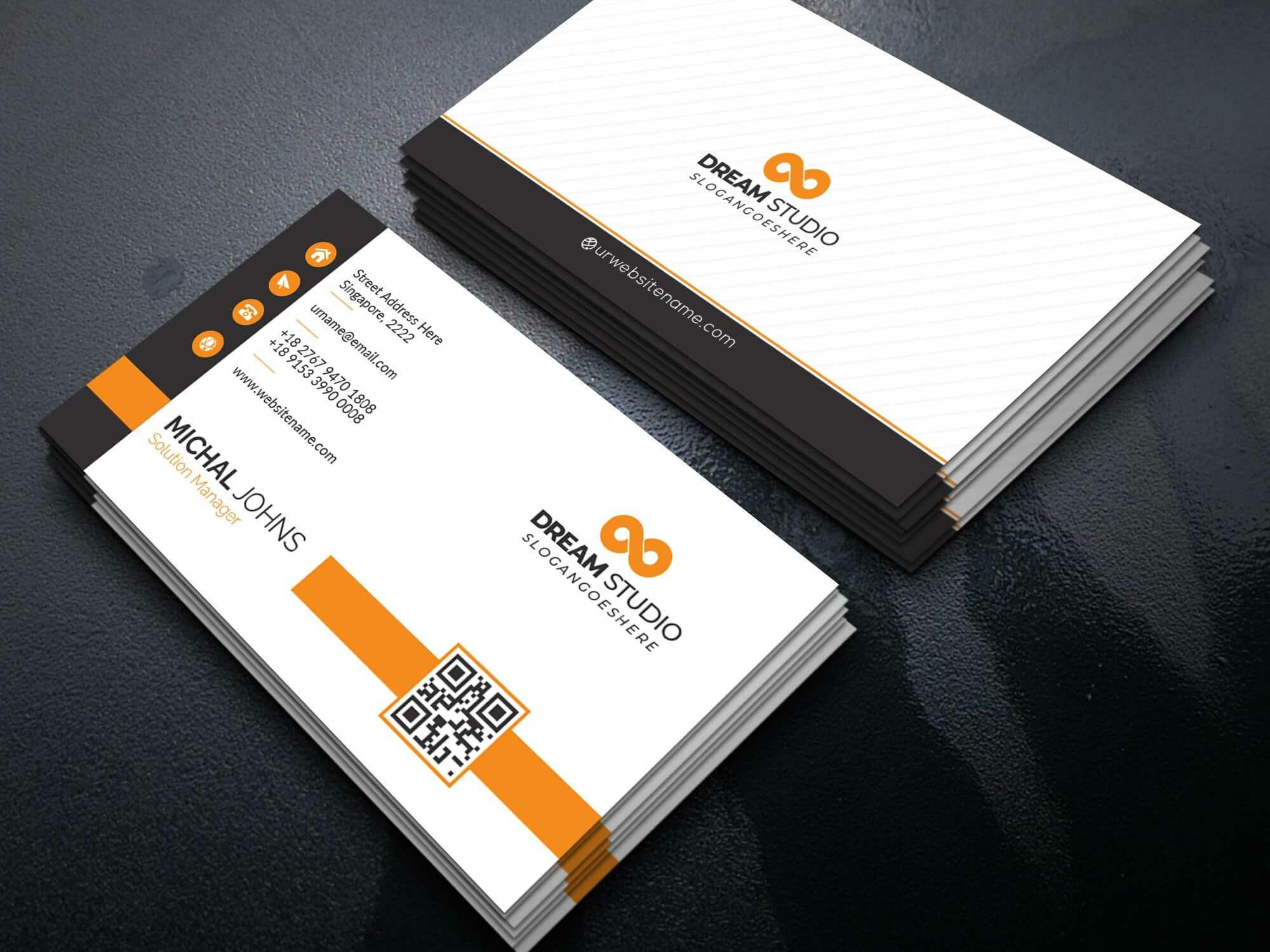 Free Business Card Template | Free Business Card Templates Regarding Free Bussiness Card Template