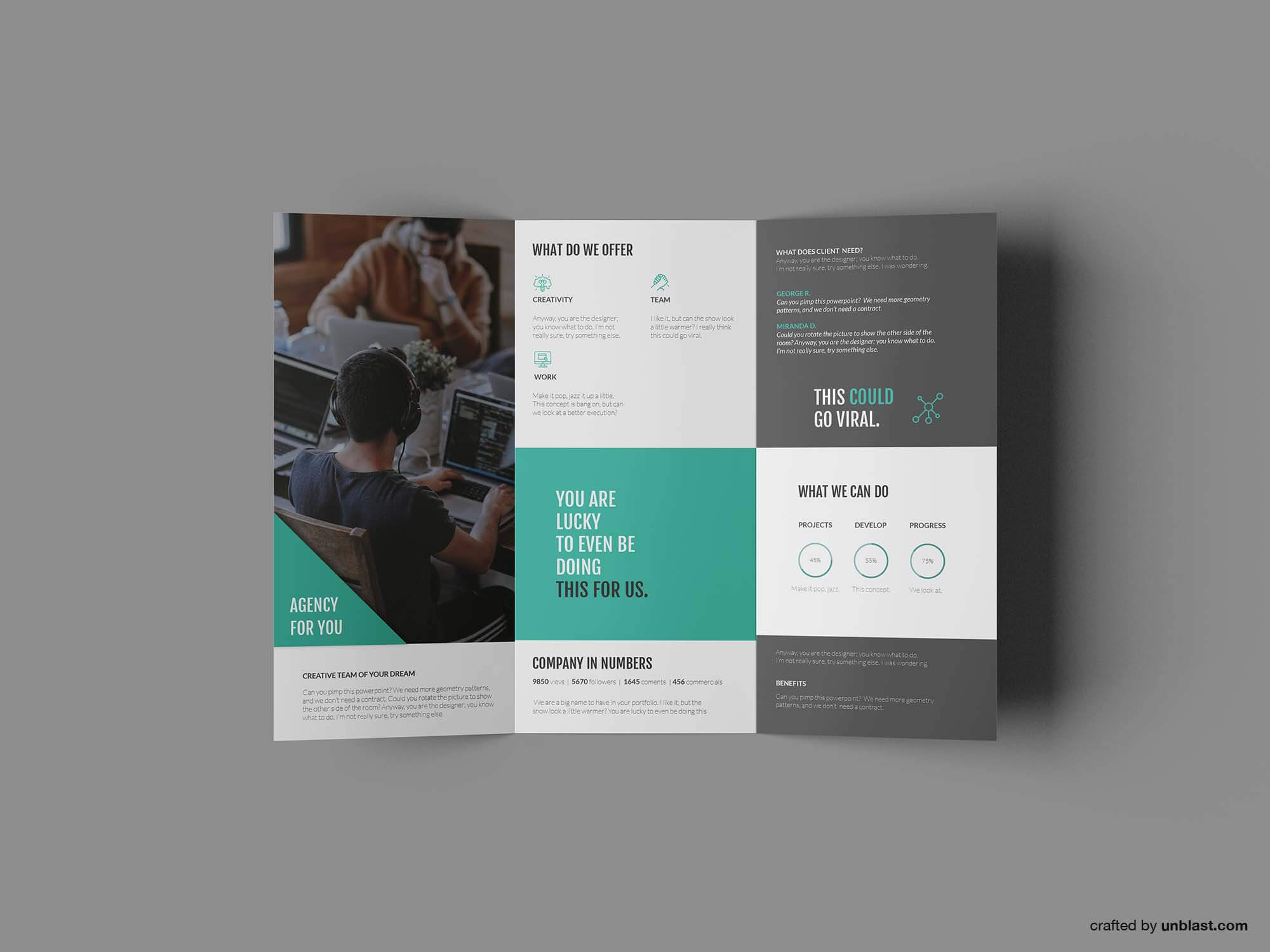 Free Business Trifold Brochure Template (Ai) Within Tri Fold Brochure Ai Template