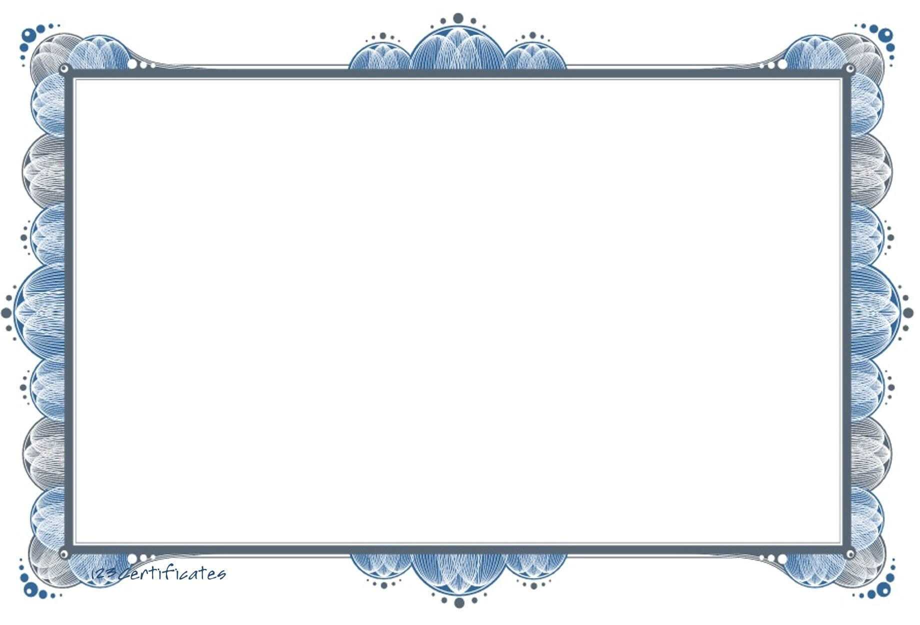 Free Certificate Border, Download Free Clip Art, Free Clip Regarding Free Printable Certificate Border Templates