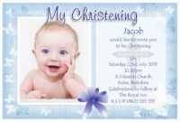 Free Christening Invitation Templates | Baptism Invitation regarding Baptism Invitation Card Template