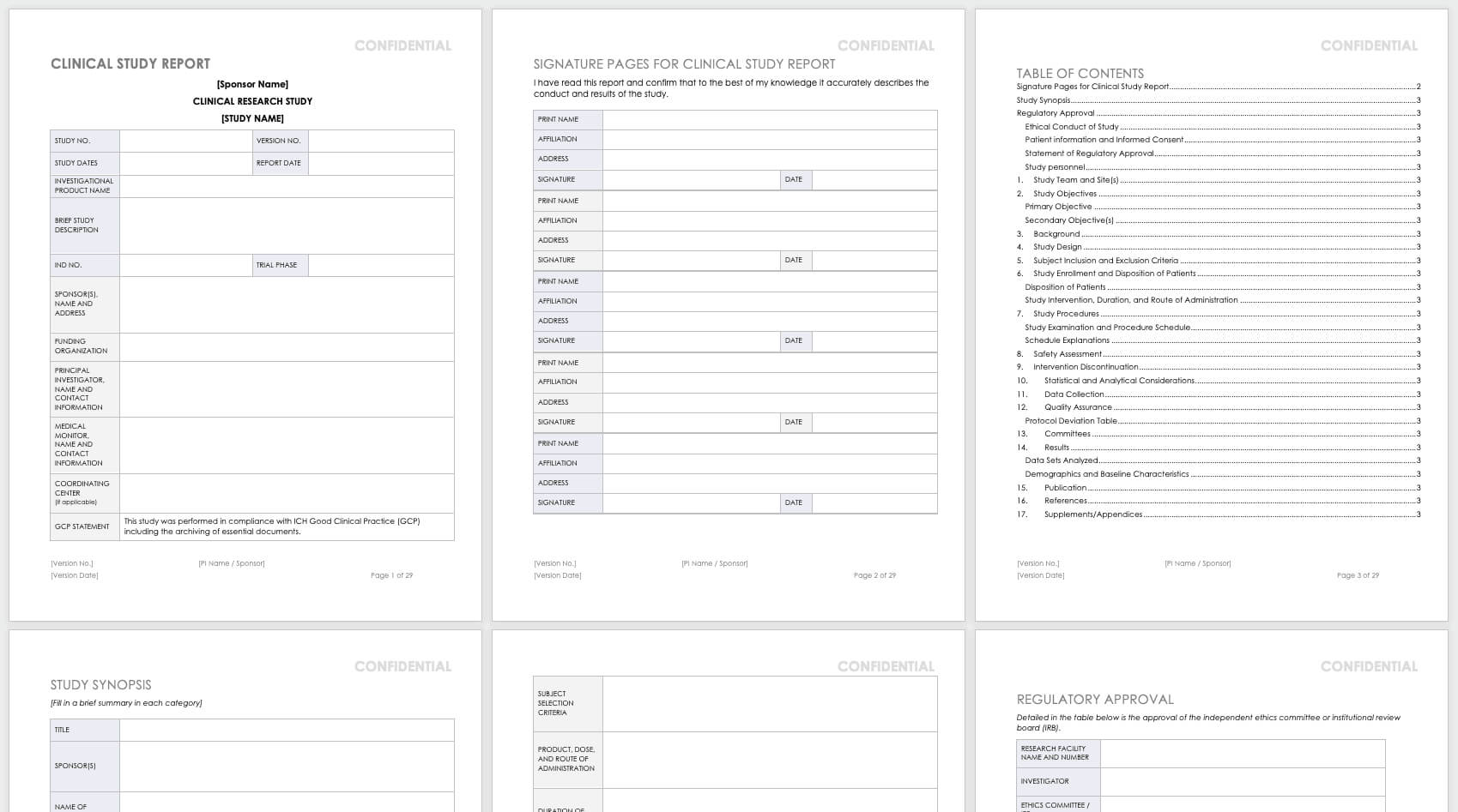 Free Clinical Trial Templates | Smartsheet Pertaining To Monitoring Report Template Clinical Trials