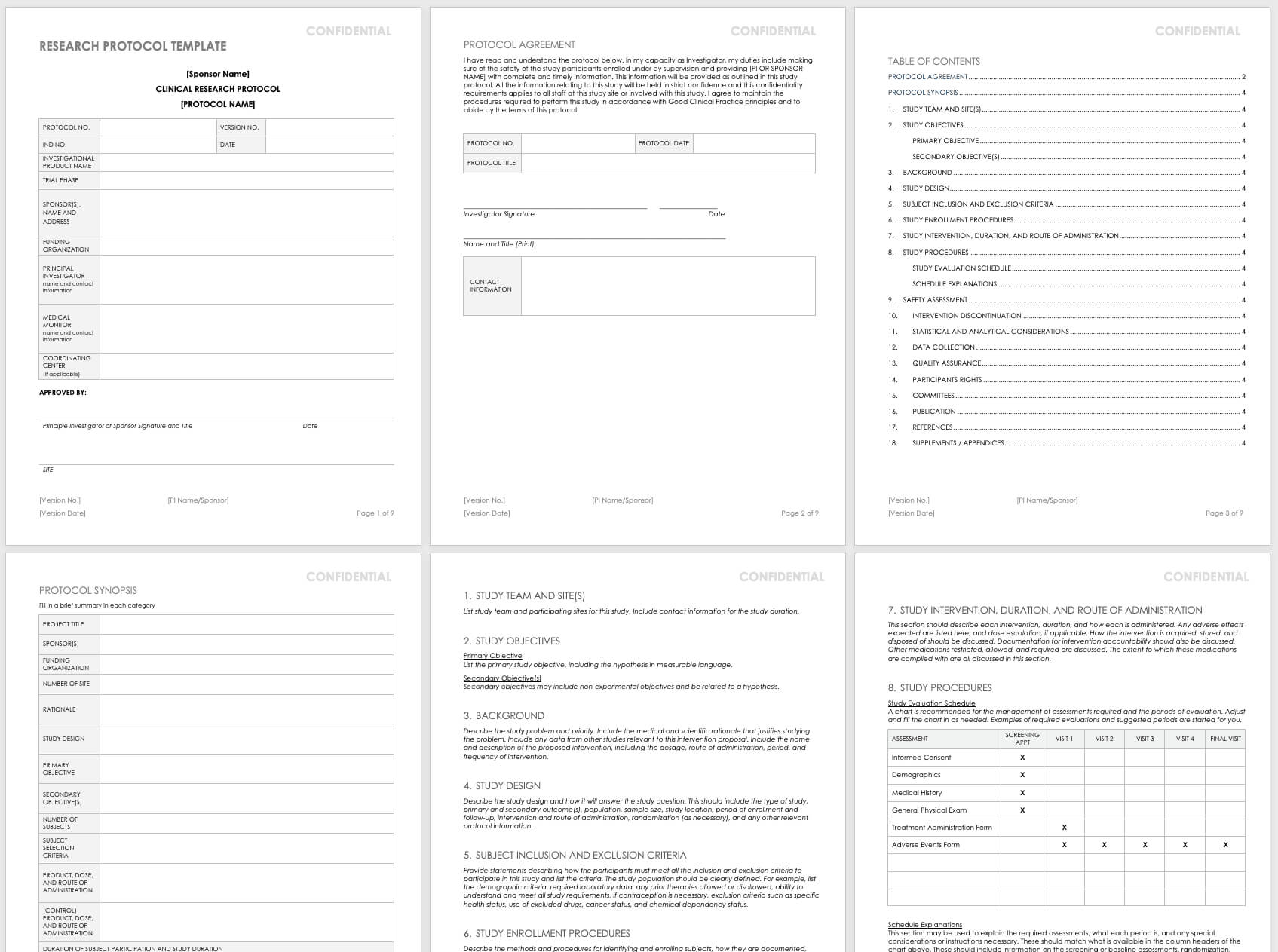 Free Clinical Trial Templates | Smartsheet Throughout Monitoring Report Template Clinical Trials
