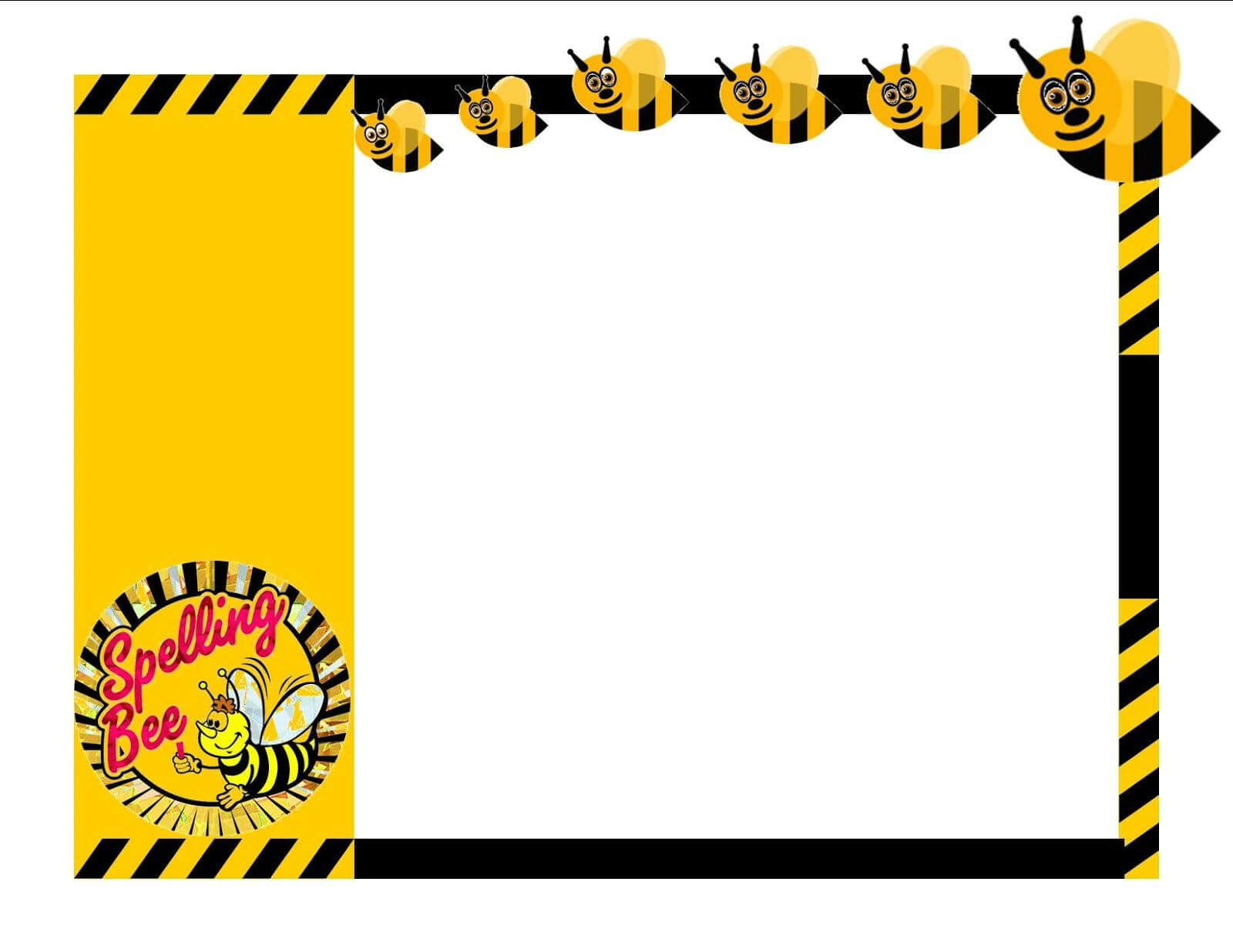Free Clipart For Spelling | Bee Invitations, Spelling Bee Throughout Spelling Bee Award Certificate Template