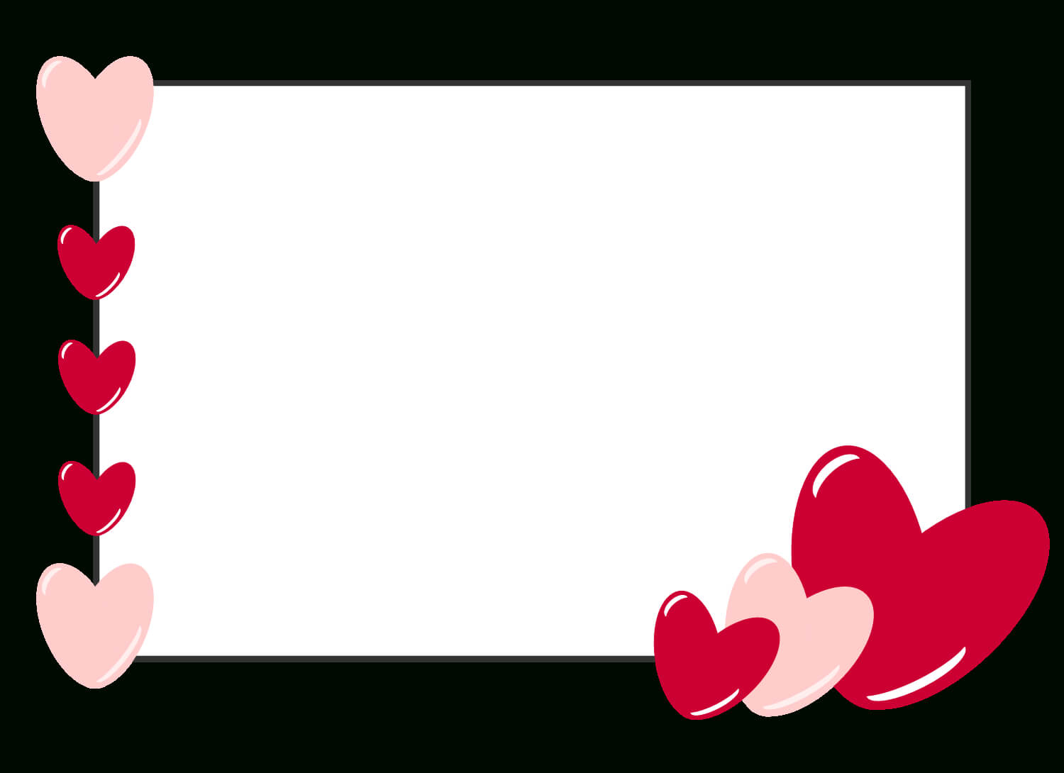 Free Clipart N Images: Free Valentine Card Template With Valentine Card Template For Kids