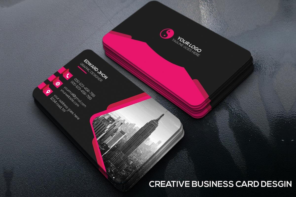 Free Creative Business Card Template – Creativetacos Intended For Calling Card Template Psd