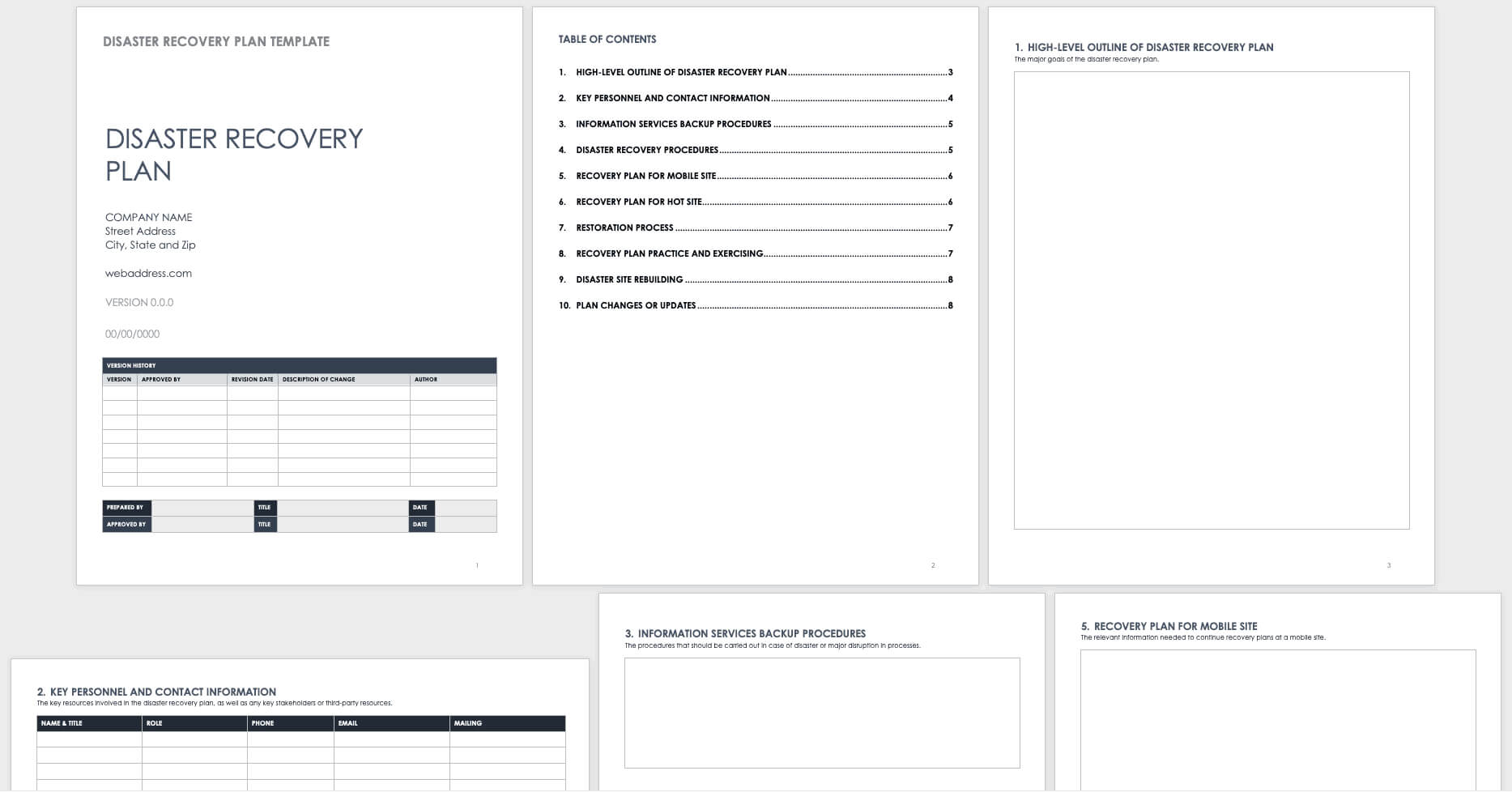 Free Disaster Recovery Plan Templates | Smartsheet Regarding Dr Test Report Template