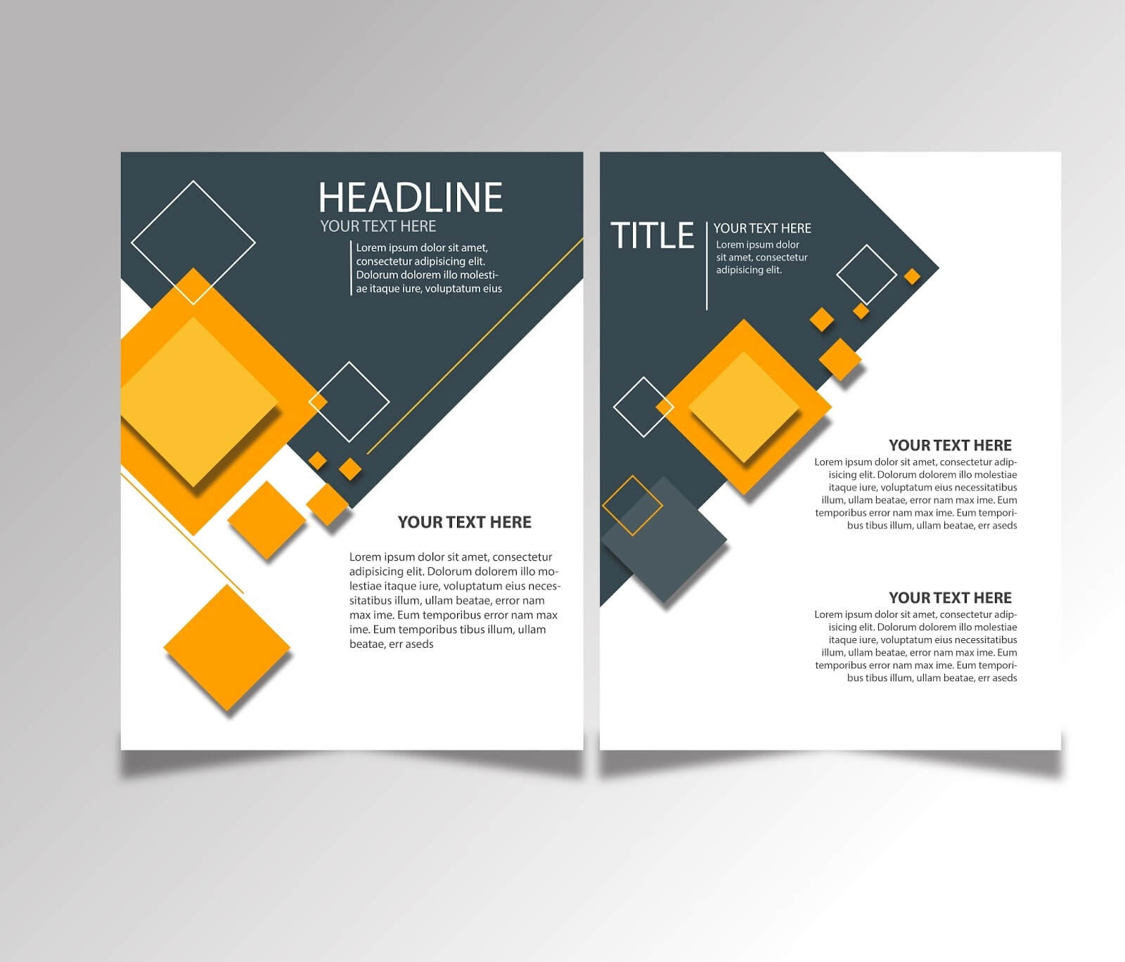 Free Download Brochure Design Templates Ai Files – Ideosprocess Intended For Illustrator Brochure Templates Free Download