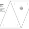 Free Downloadable Bunting Template. Yer Welcome :) | Bunting Regarding Free Triangle Banner Template