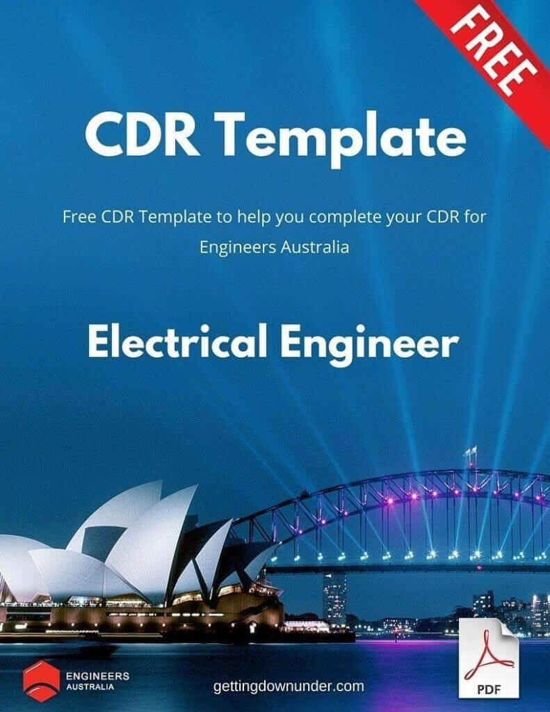 Free Electrical Engineer Cdr Template – Getting Down Under Pertaining To Engineering Brochure Templates Free Download